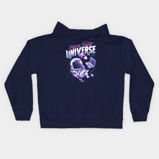 Home Sweet Universe - Funny Space Astronaut Gift Kids Hoodie